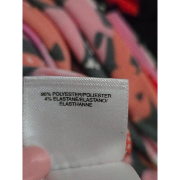 NWT Pappagallo Womens Multicolor Floral Long Sleeve Dress Medium Stretch Boho - Picture 11 of 12